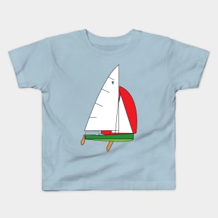 Thistle Sailboat Kids T-Shirt